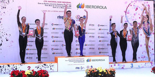 Unai Arrieta primer puesto en la Copa de España de gimnasia rítmica