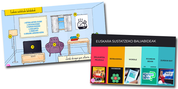 Recursos para fomentar el euskara en casa
