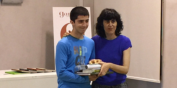 Izei Mujika gana el concurso de cuentos medioambientales Cristina Enea